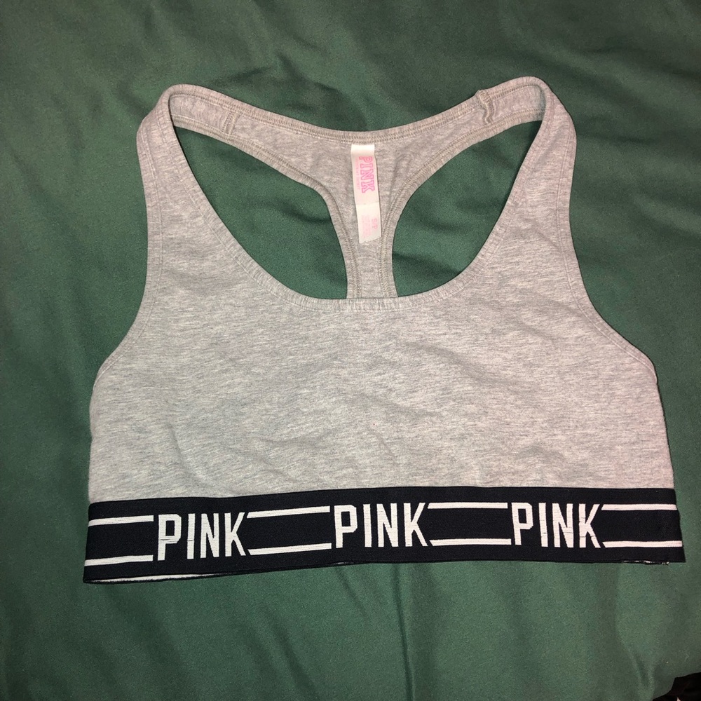 PINK / VS sports bra